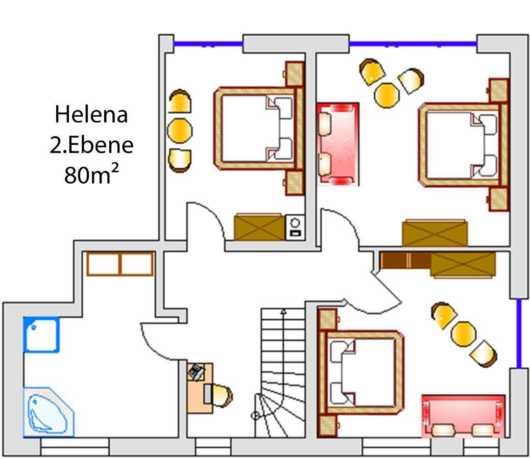 Schweizer Haus Wippra Apartment Luaran gambar